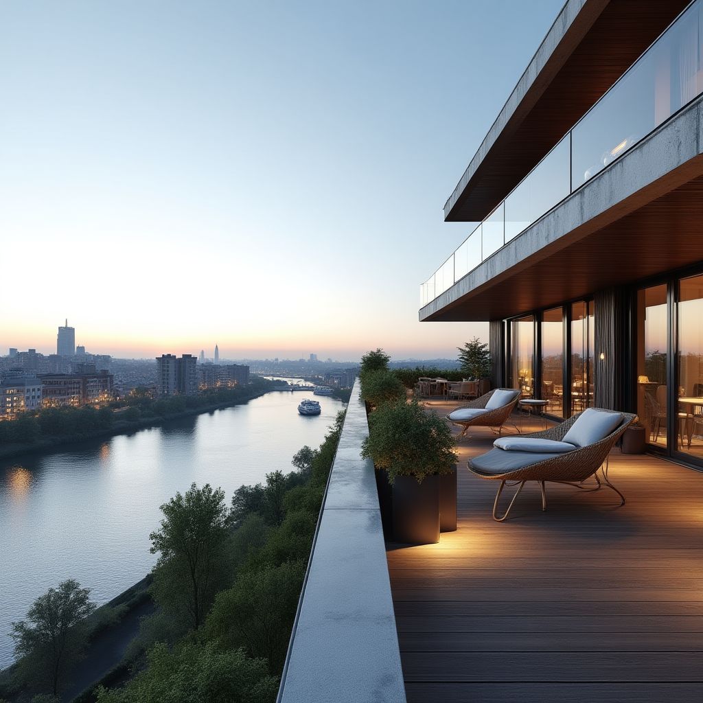 Luxuswohnung im Medienhafen Düsseldorf